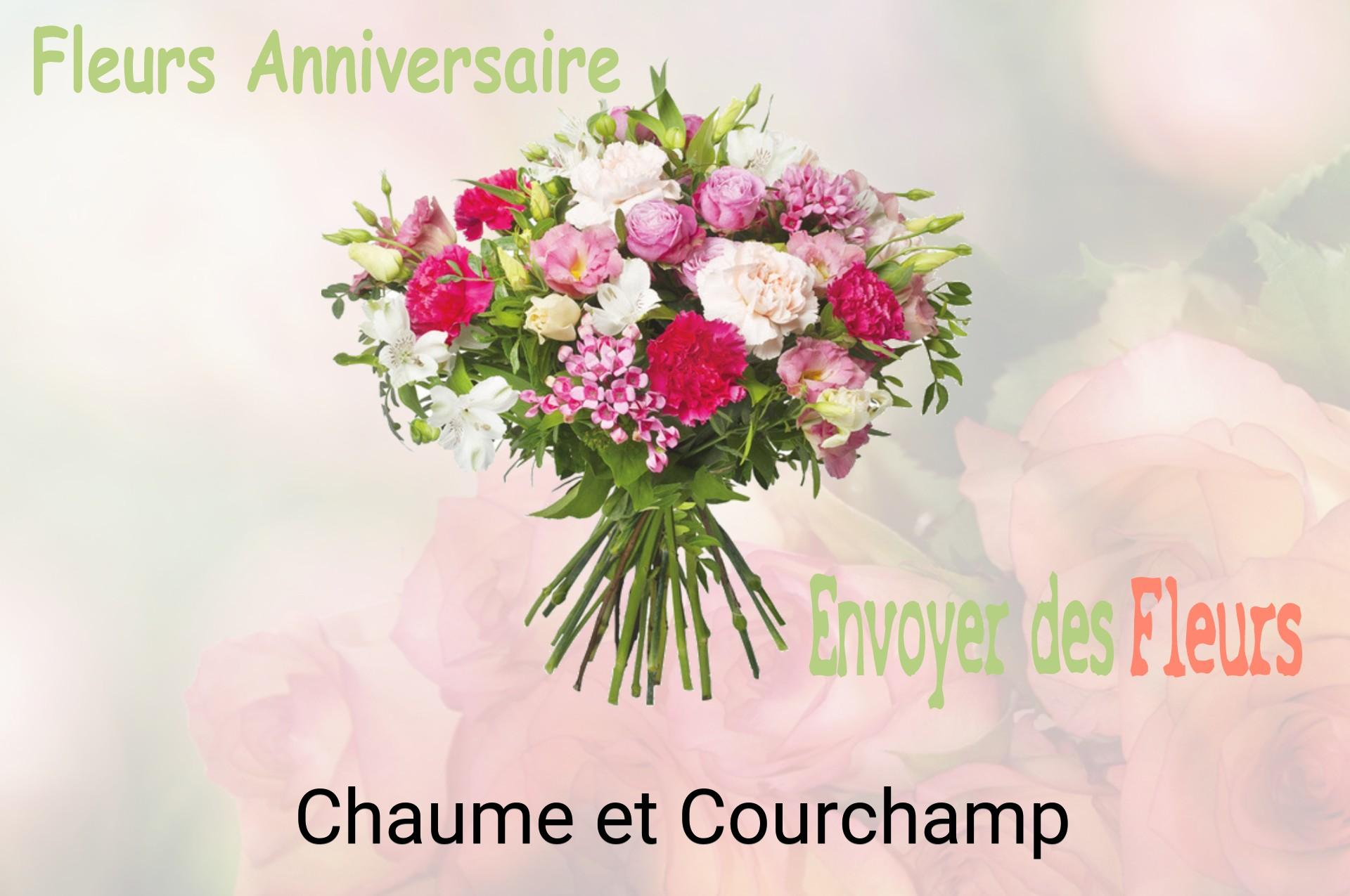 Bouquet de fleurs d’anniversaire livré à Chaume-et-Courchamp