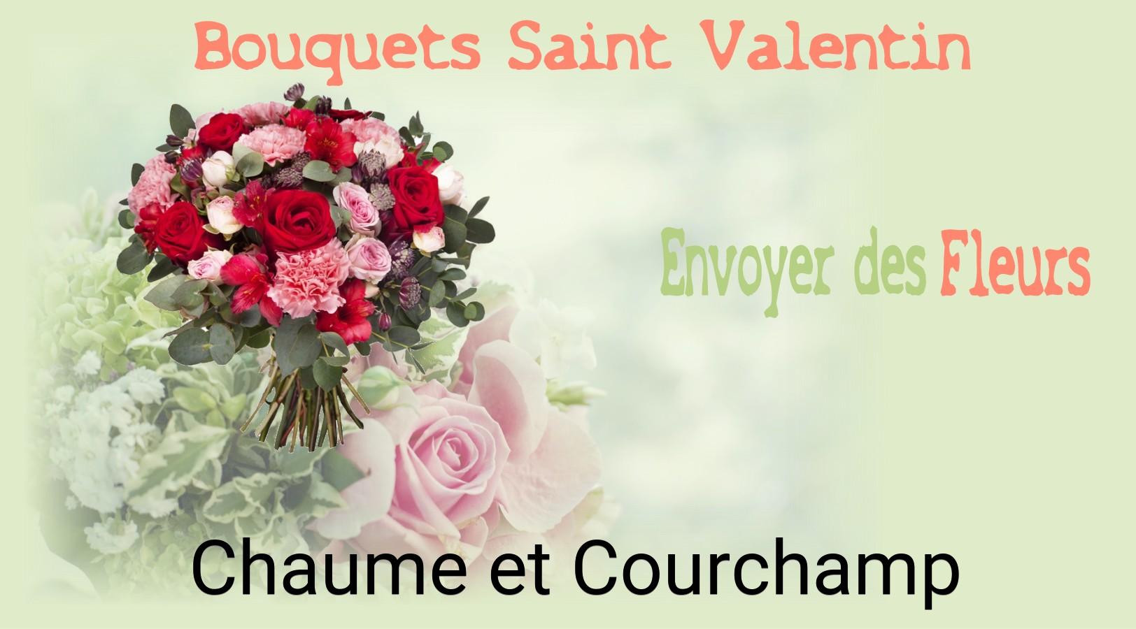 Roses de Saint-Valentin livrées à Chaume-et-Courchamp